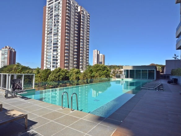 Fachada do Marquises Park Residence no Jardim Botânico em Ribeirão Preto